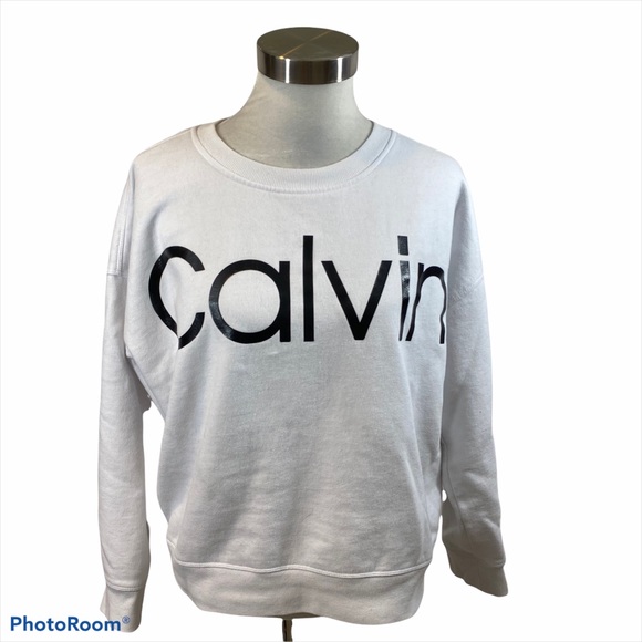 Calvin Klein Tops - Ladies Calvin Klein Performance Logo Sweatshirt L